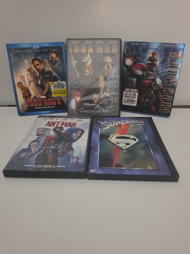 Iron man trilogy lot dvd - (3), &