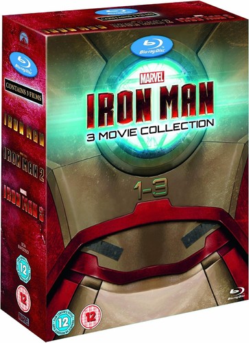 Iron man trilogy blu ray - iron,