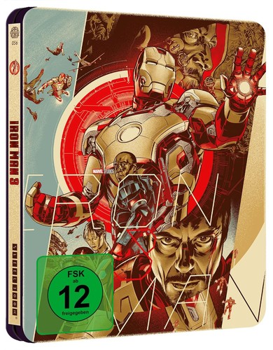 Iron man uhd blu ray - man, 3