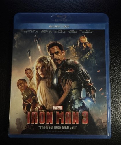 Iron man blu ray - man, 3