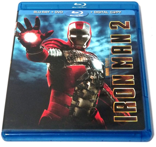 Marvel iron man blu ray - man, 2