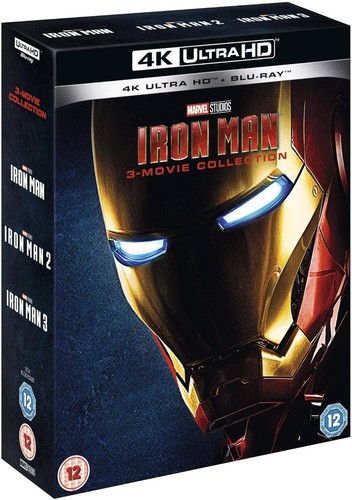 Iron man trilogy uhd - iron, 4k