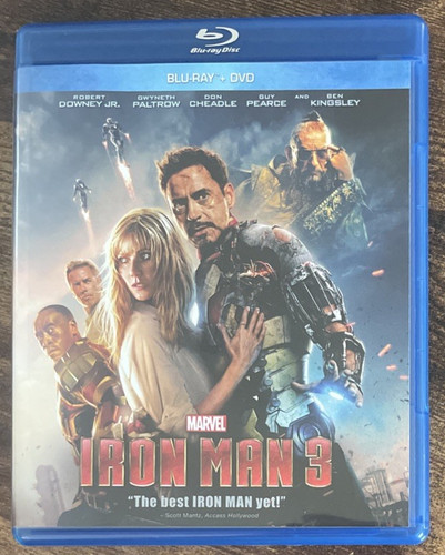 Iron man blu ray dvd - 3,