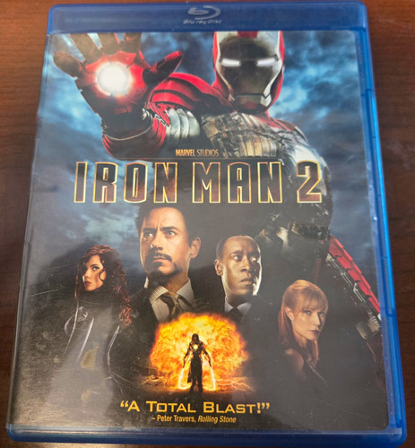Marvel iron man blu - 2, blu-ray