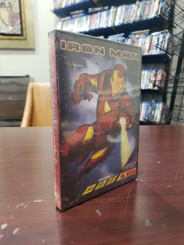 Iron man animated dvd - iron, dvd,new