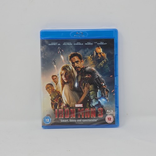 Iron man blu ray marvel - 3, blu-ray