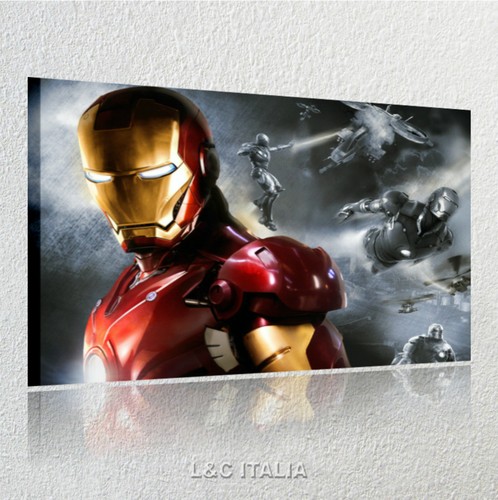 Iron man quadro - quadro, su