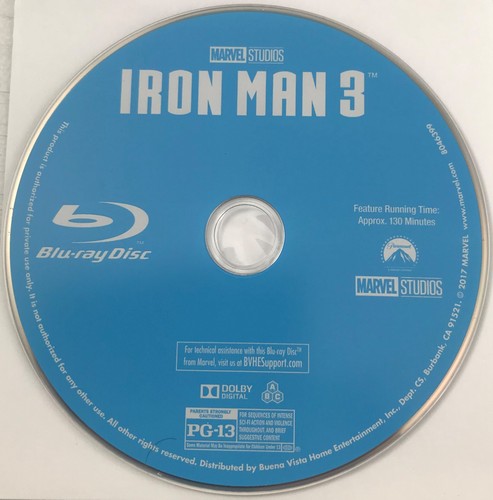 Iron man blu ray media - 3,