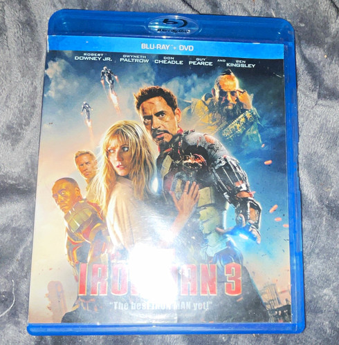 Marvel iron man blu - marvel, 3