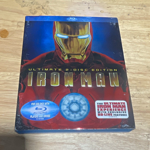 Marvel iron man blu ray - man, blu-ray