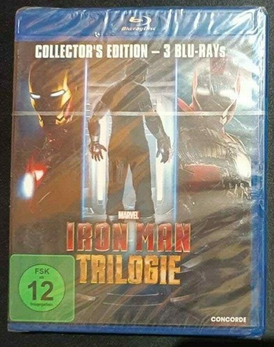 Iron man trilogie 3 - man, 1-2-3