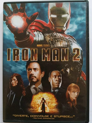 Iron man dvd film - iron, 2