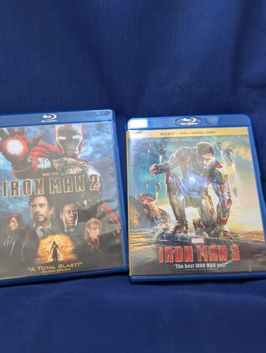 Iron man and blu - 2, ray/dvd