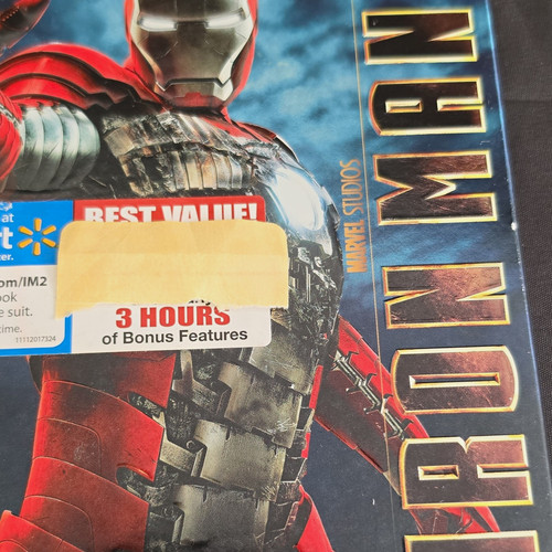 Iron man blu ray - iron, 2