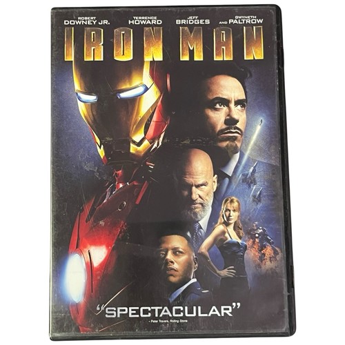 Iron man dvd original case - iron,