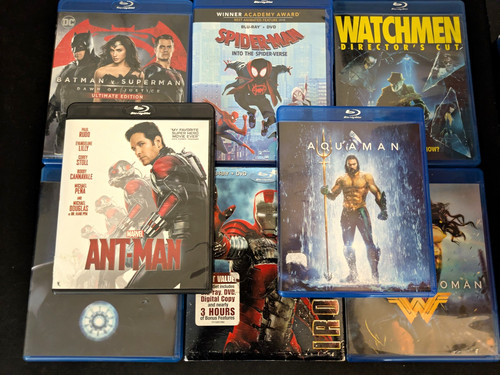 Marvel studios blu ray lot - studios,