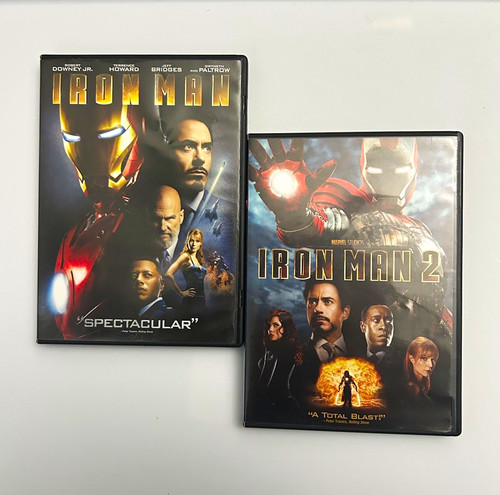 Iron man dvds - man, &