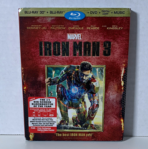 Marvel iron man blu ray - iron,