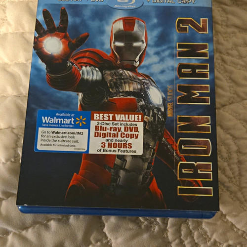 Iron man blu - man, 3-disc