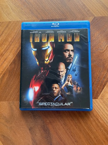 Iron man blu ray - iron, blu-ray/