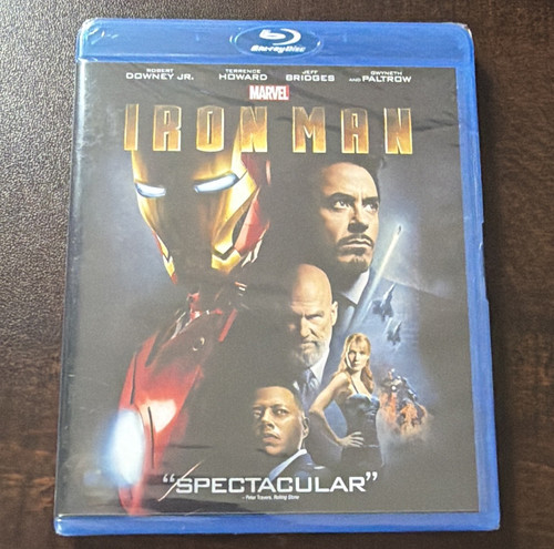Marvel iron man blu - marvel, blu-ray