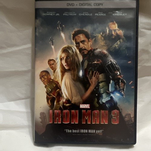 Marvel iron man dvd - iron, 3