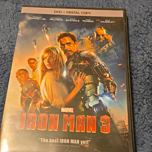 Marvel iron man dvd - iron, +