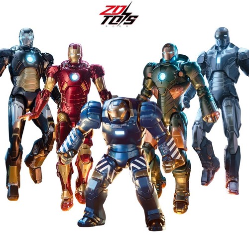 Figurine iron man collezione - figurine,